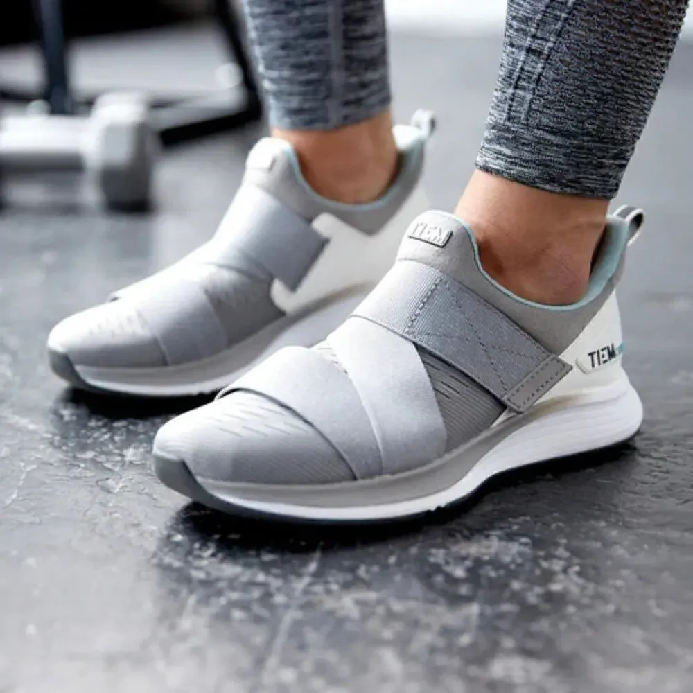 TIEM Womens Latus Training Sneakers in Cloud Gray 8‎